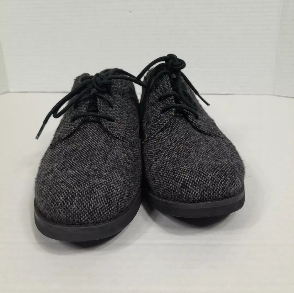 Bass‎ Ellie Derby Lace Up Casual Dress Oxford Shoe Black TWEED Sz 6 M WOMEN - Picture 6 of 9